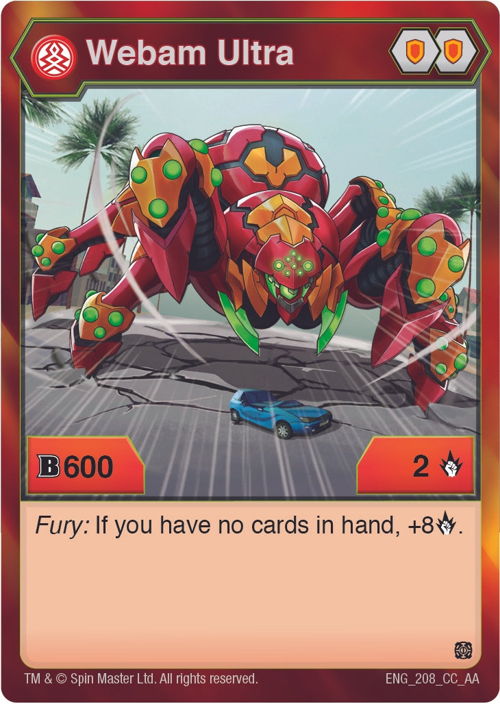 Webam Ultra (208) [AA] - Bakugan TCG Single