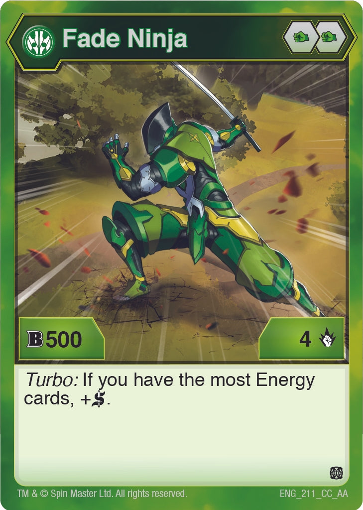 Fade Ninja (211) (211) [AA] - Bakugan TCG Single