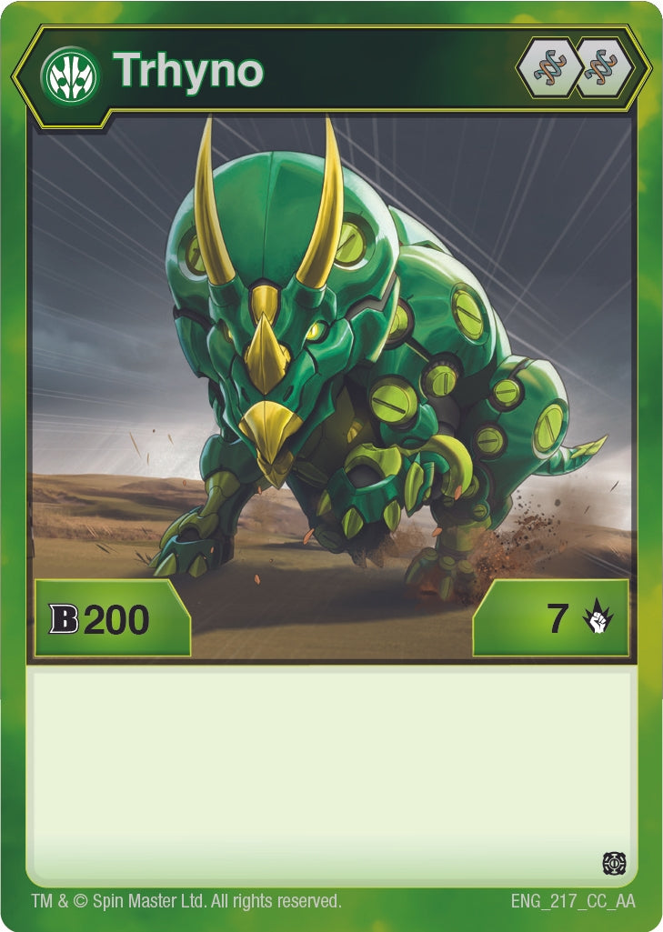 Trhyno (217) [AA] - Bakugan TCG Single