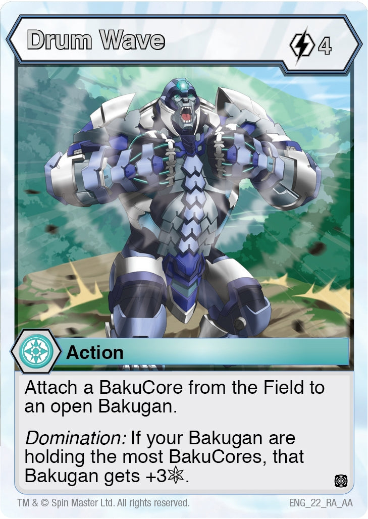 Drum Wave (22) [AA] - Bakugan TCG Single