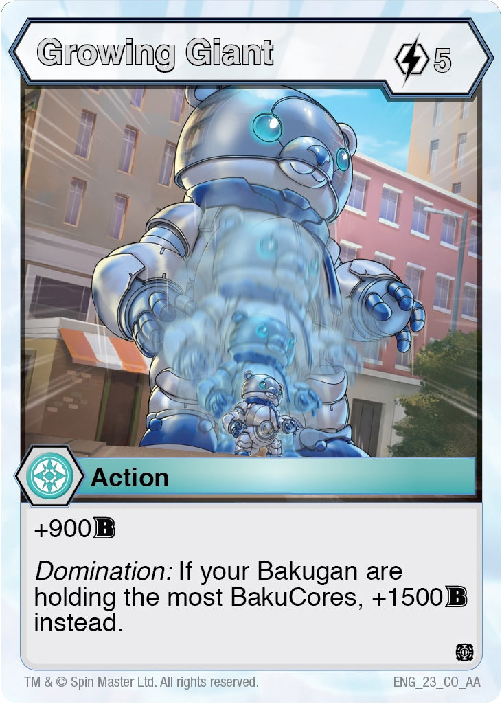 Growing Giant (23) [AA] - Bakugan TCG Single