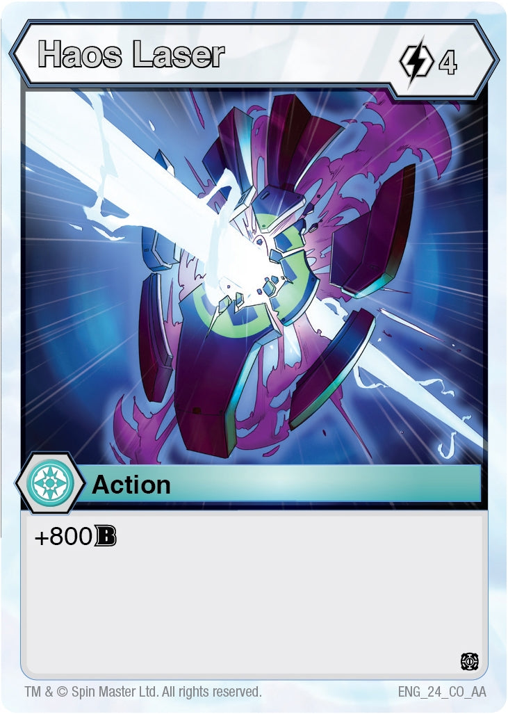Haos Laser (24) [AA] - Bakugan TCG Single