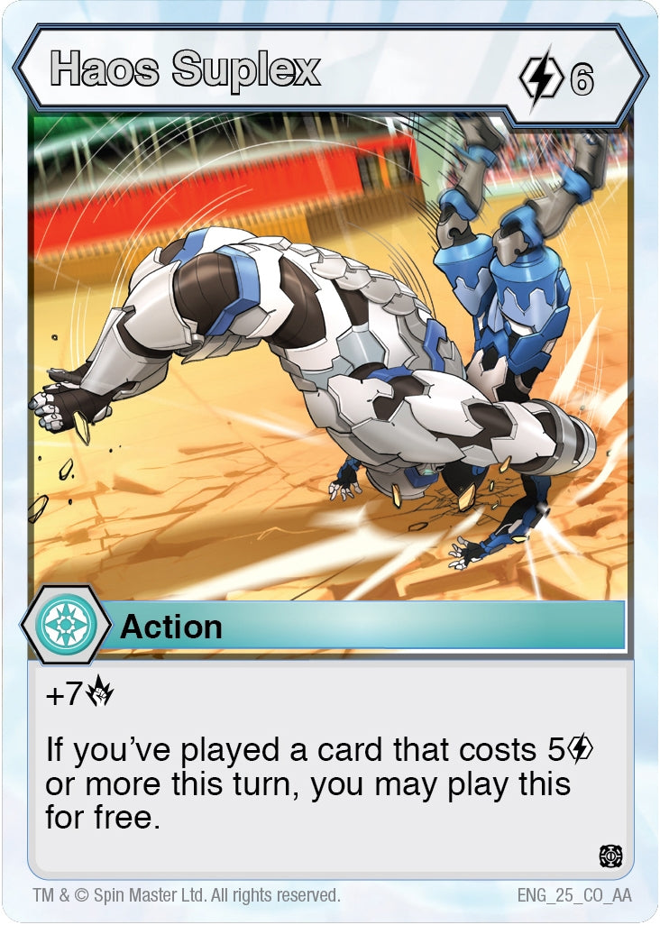 Haos Suplex (25) [AA] - Bakugan TCG Single