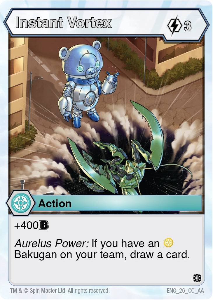 Instant Vortex (26) [AA] - Bakugan TCG Single