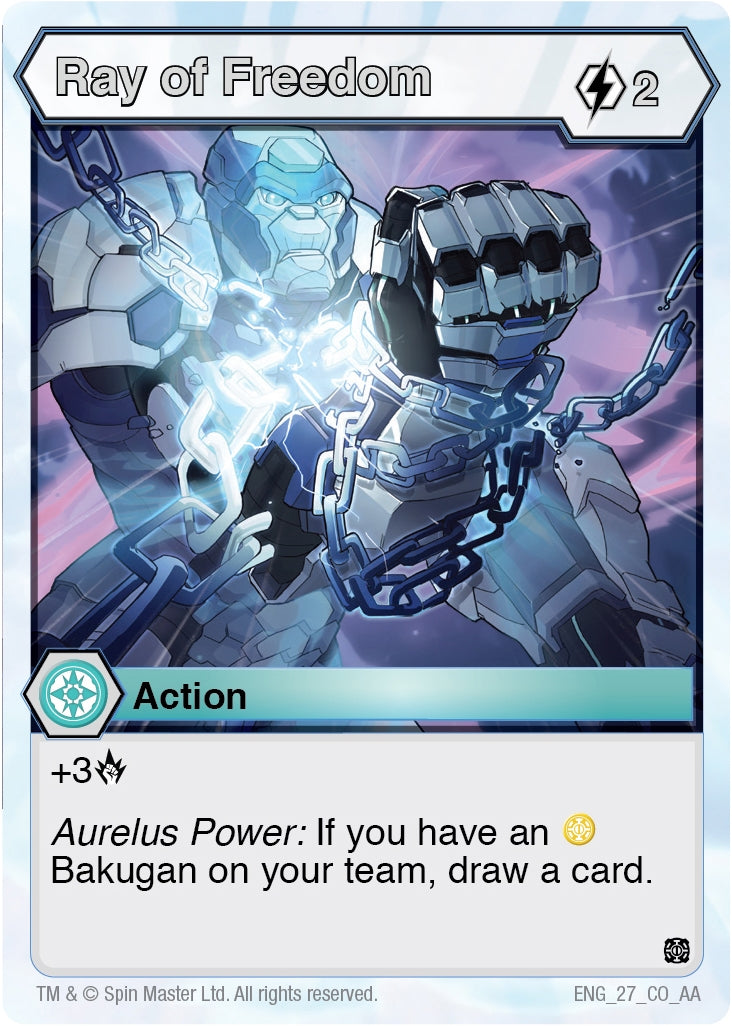 Ray of Freedom (27) [AA] - Bakugan TCG Single
