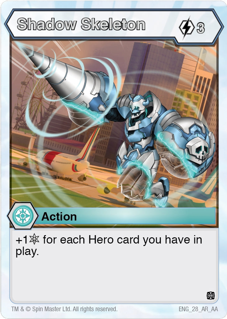 Shadow Skeleton (28) [AA] - Bakugan TCG Single
