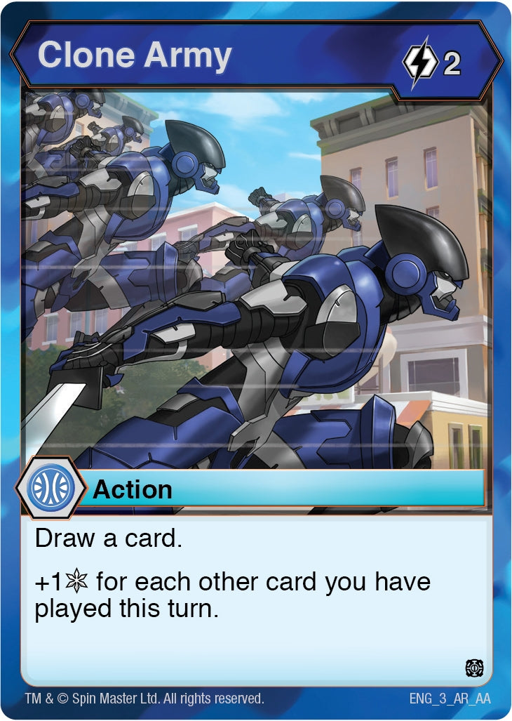 Clone Army (3) [AA] - Bakugan TCG Single