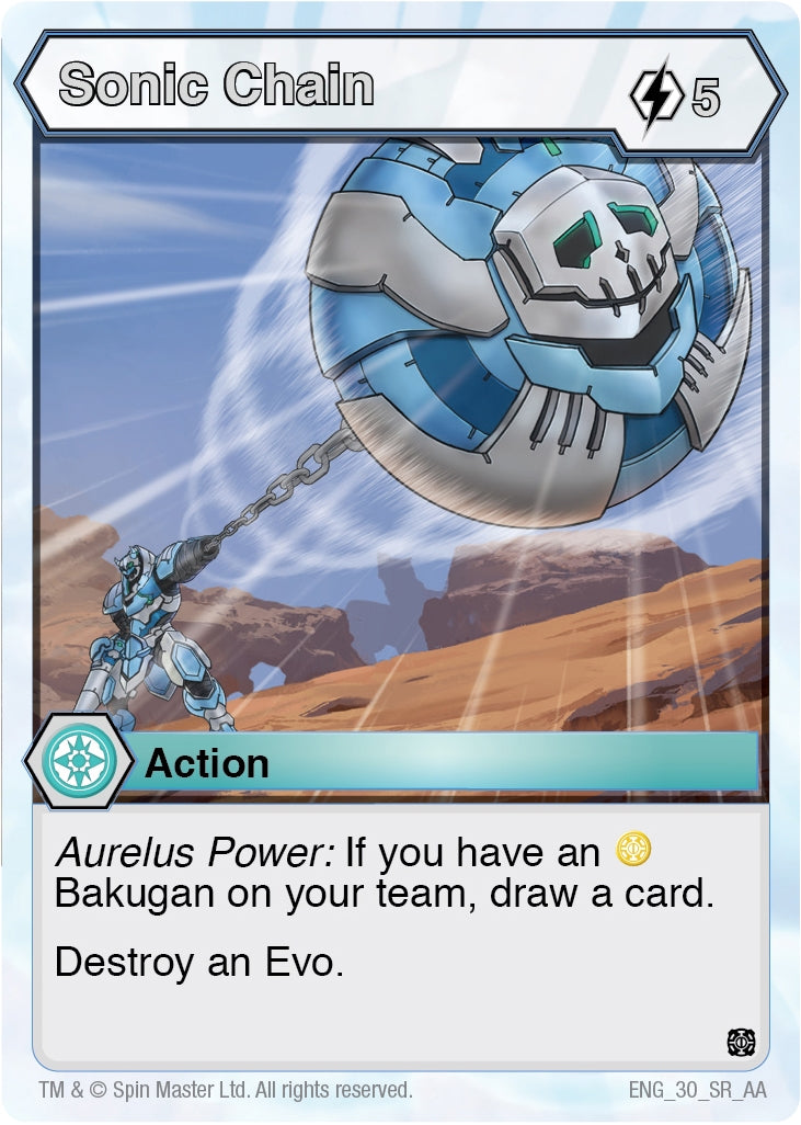 Sonic Chain (30) [AA] - Bakugan TCG Single