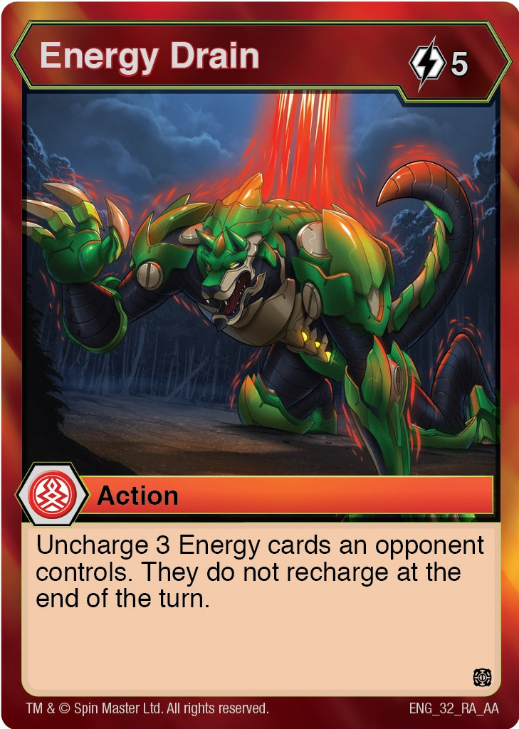 Energy Drain (32) [AA] - Bakugan TCG Single