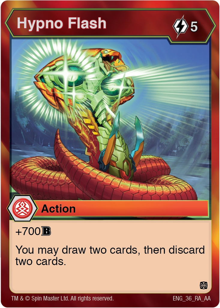 Hypno Flash (36) [AA] - Bakugan TCG Single