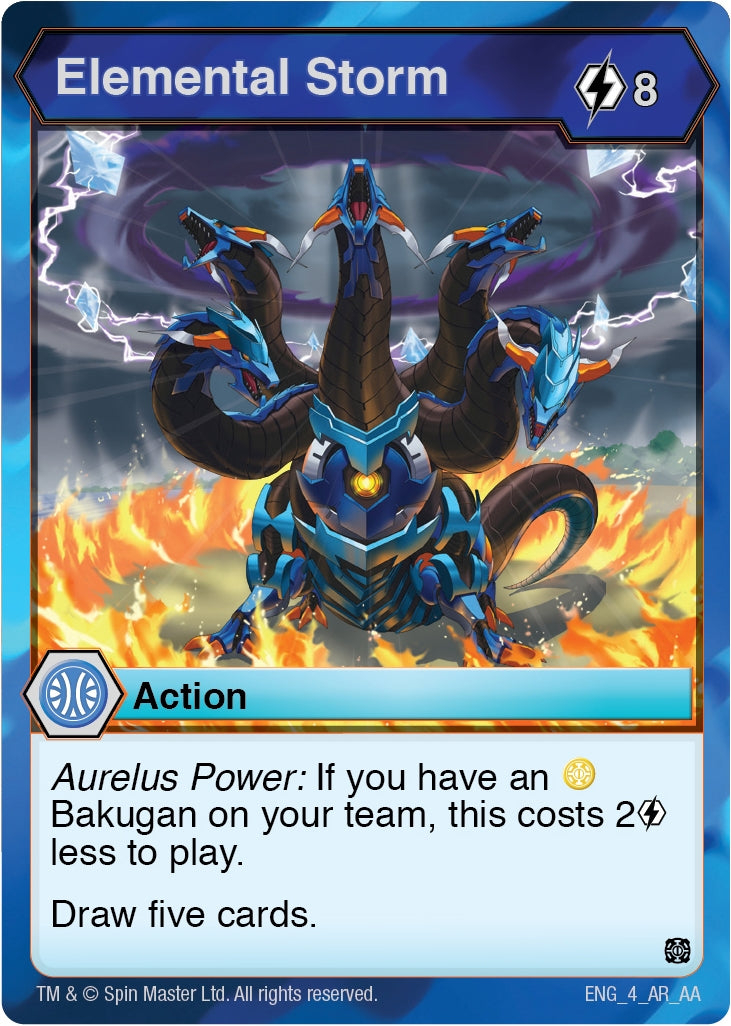 Elemental Storm (4) [AA] - Bakugan TCG Single