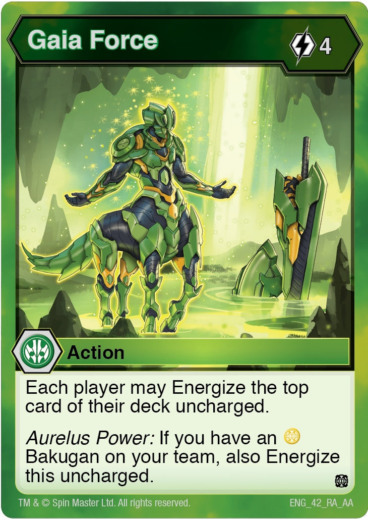 Gaia Force (42) [AA] - Bakugan TCG Single