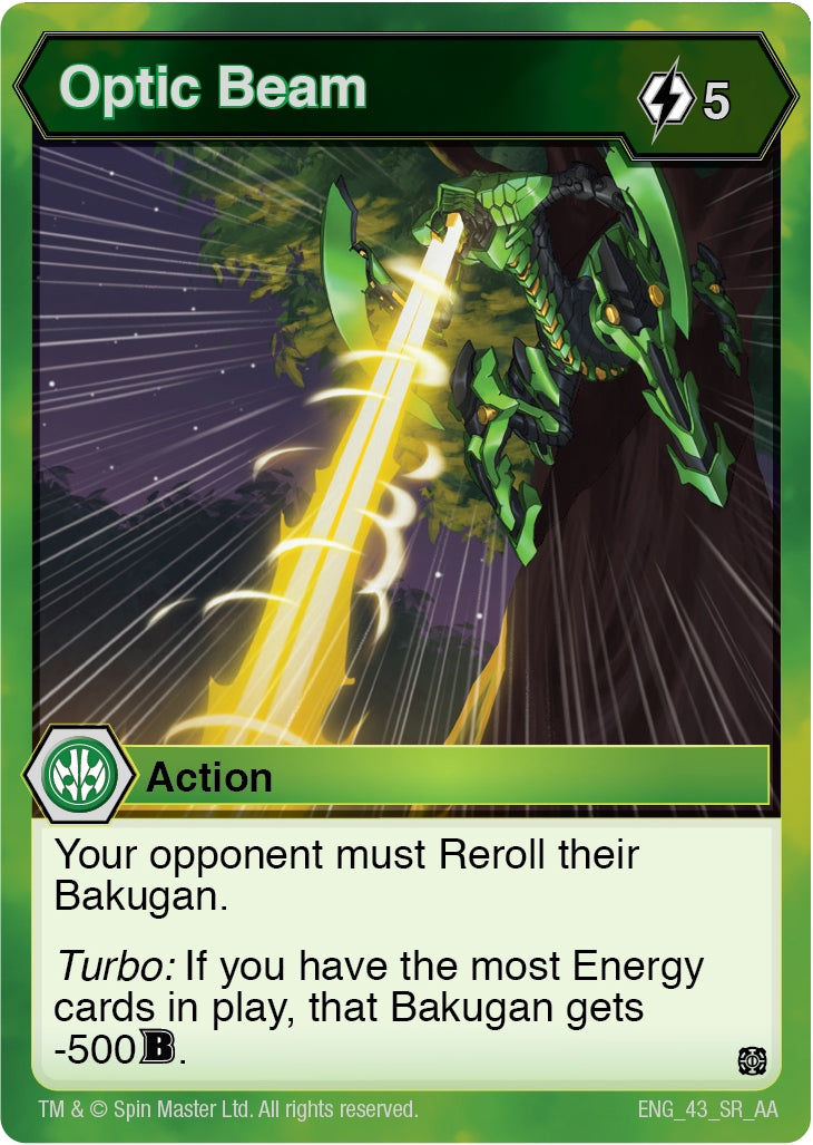 Optic Beam (43) [AA] - Bakugan TCG Single