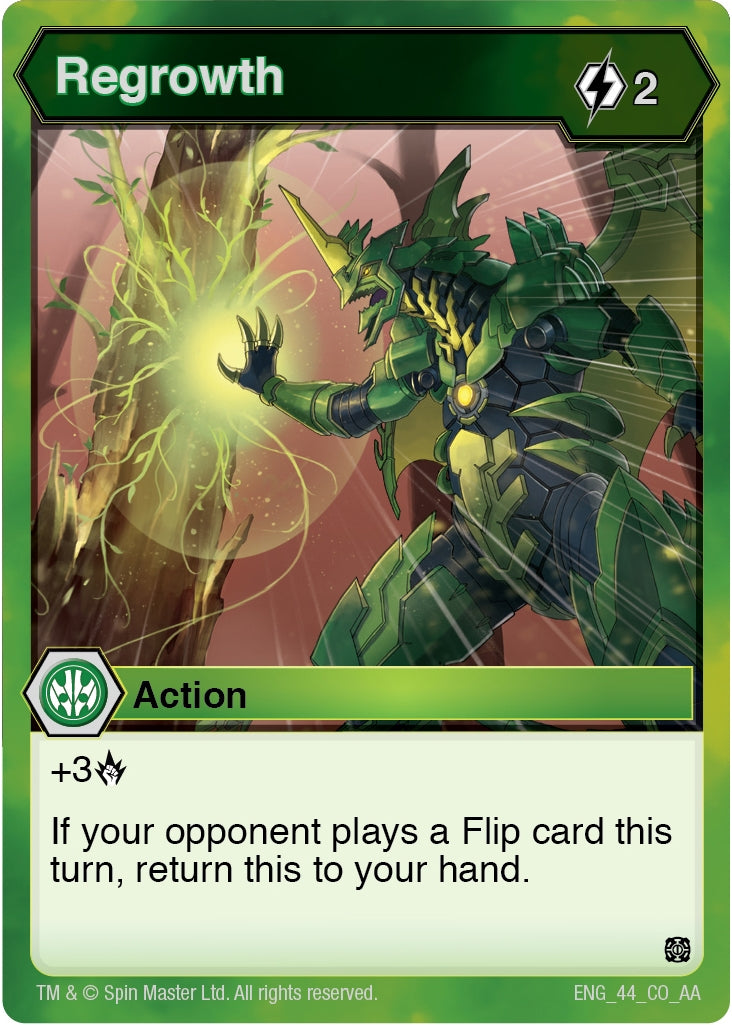 Regrowth (44) [AA] - Bakugan TCG Single