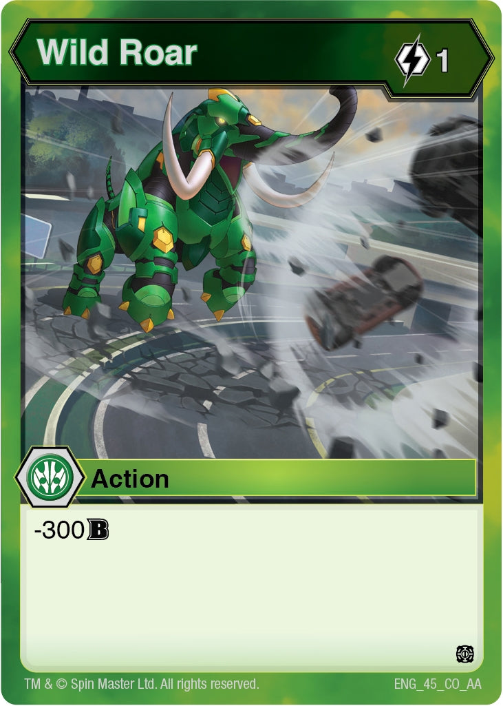 Wild Roar (45) [AA] - Bakugan TCG Single