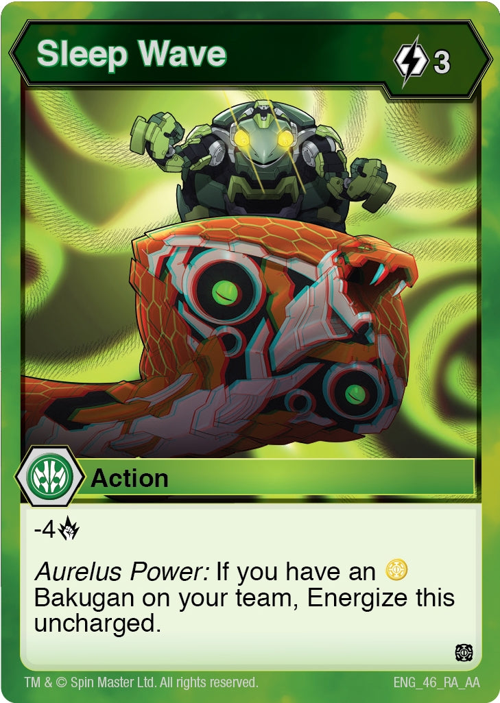 Sleep Wave (46) [AA] - Bakugan TCG Single