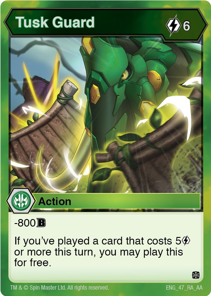 Tusk Guard (47) [AA] - Bakugan TCG Single