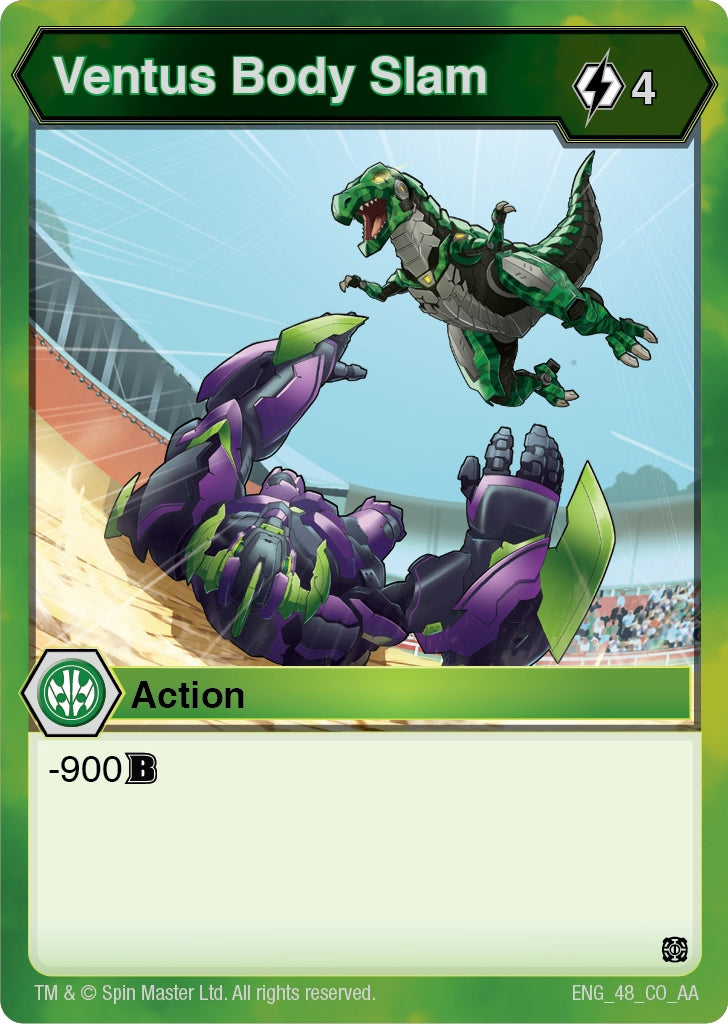 Ventus Body Slam (48) [AA] - Bakugan TCG Single