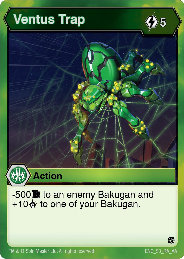 Ventus Trap (50) [AA] - Bakugan TCG Single