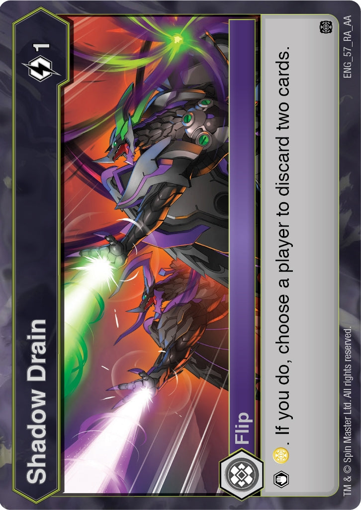 Shadow Drain (57) [AA] - Bakugan TCG Single