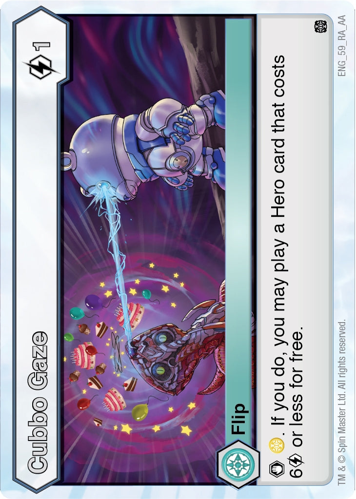Cubbo Gaze (59) [AA] - Bakugan TCG Single