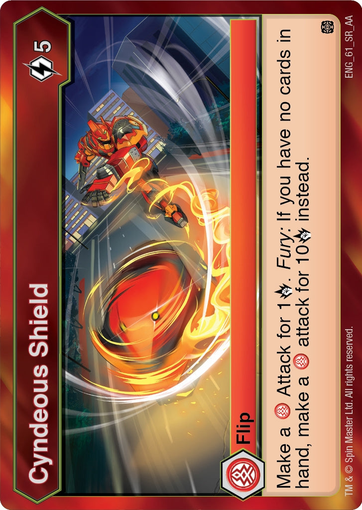 Cyndeous Shield (61) [AA] - Bakugan TCG Single