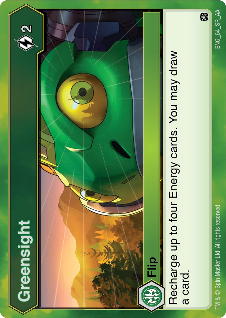Greensight (64) [AA] - Bakugan TCG Single