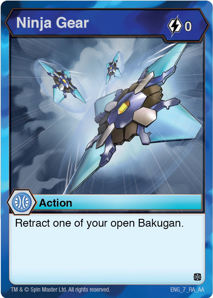 Ninja Gear (7) [AA] - Bakugan TCG Single