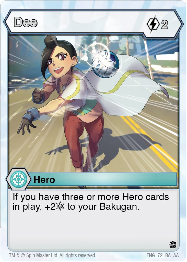 Dee (72) [AA] - Bakugan TCG Single