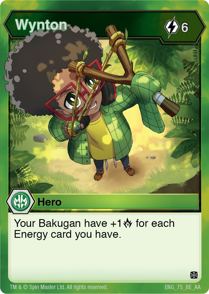 Wynton (75) [AA] - Bakugan TCG Single