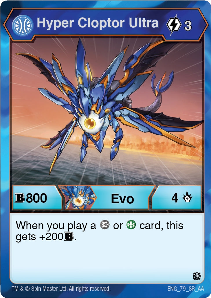 Hyper Cloptor Ultra (79) [AA] - Bakugan TCG Single
