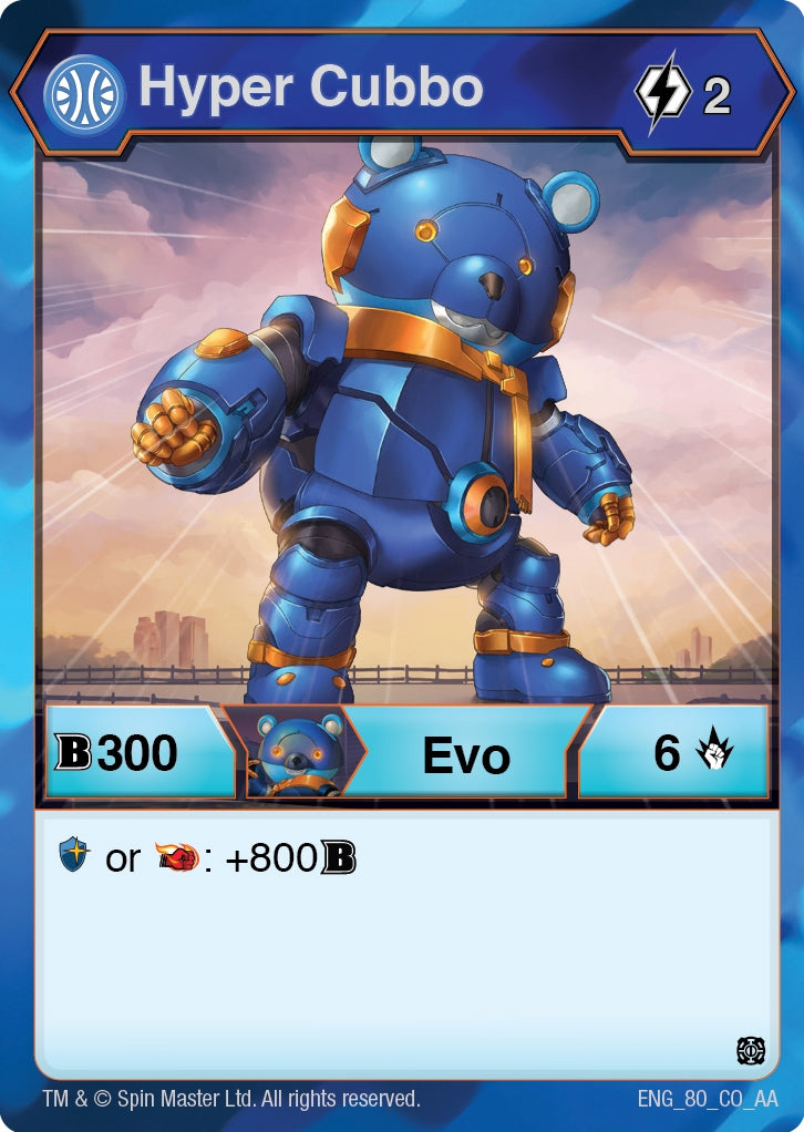 Hyper Cubbo (80) [AA] - Bakugan TCG Single