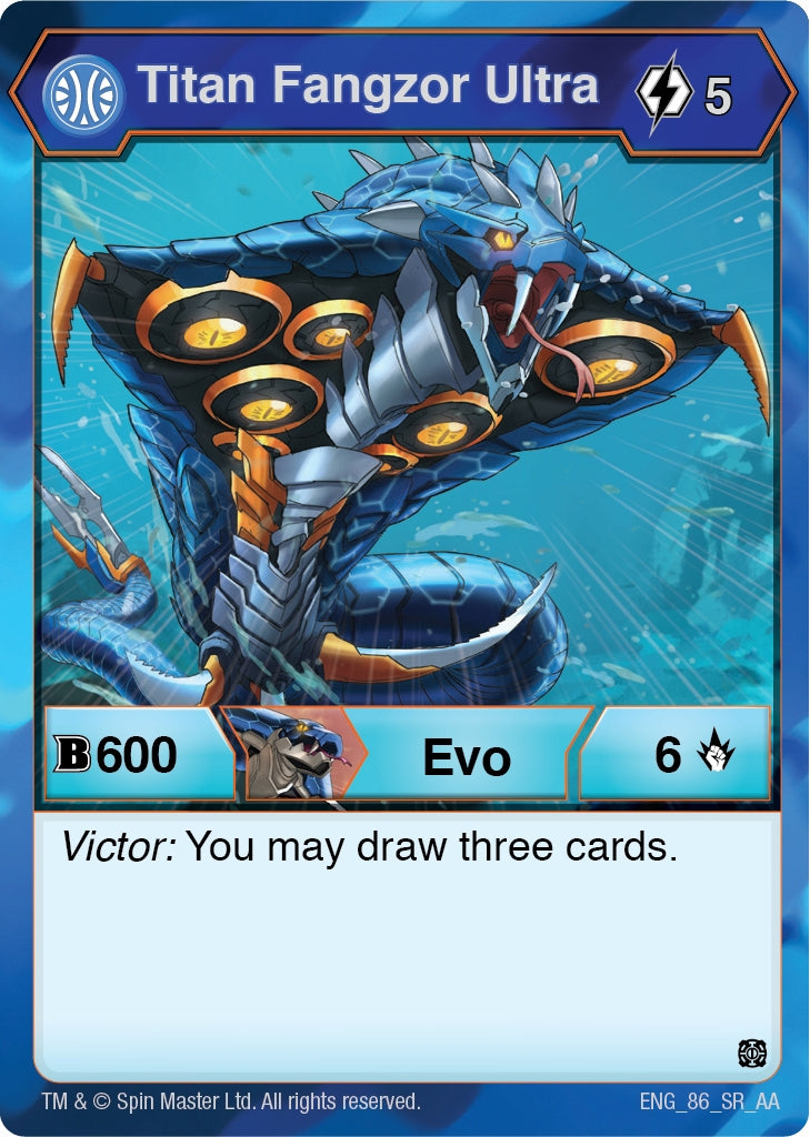 Titan Fangzor Ultra (86) [AA] - Bakugan TCG Single