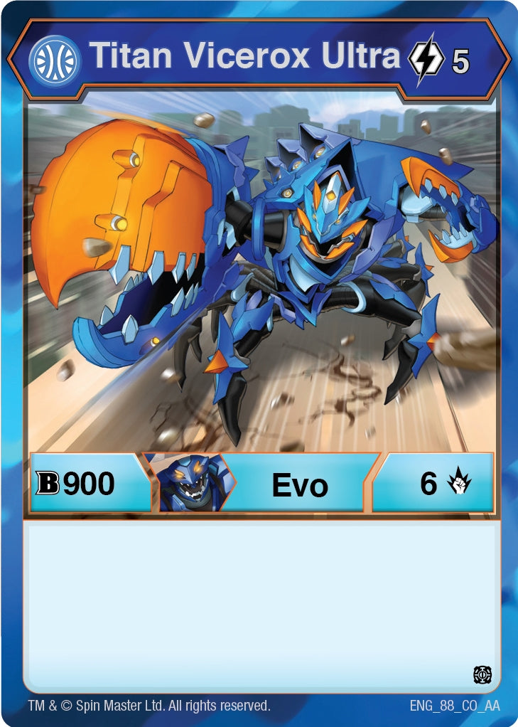 Titan Vicerox Ultra (88) [AA] - Bakugan TCG Single
