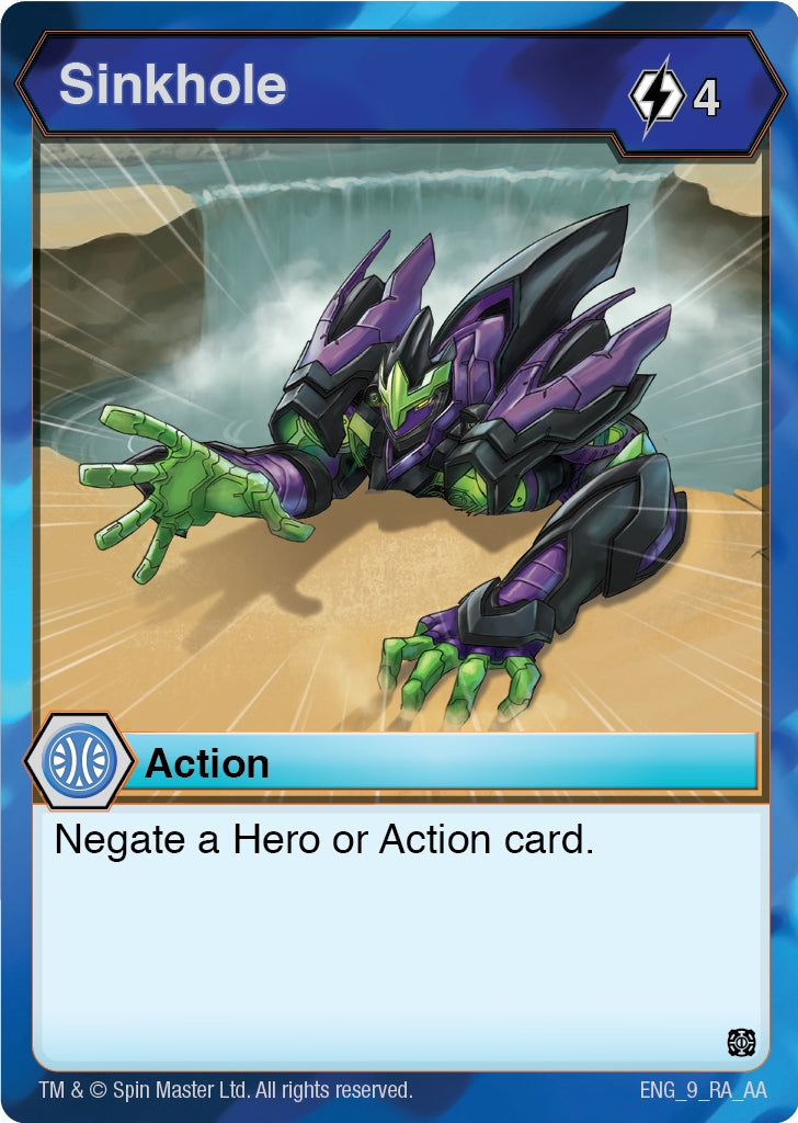 Sinkhole (9) [AA] - Bakugan TCG Single