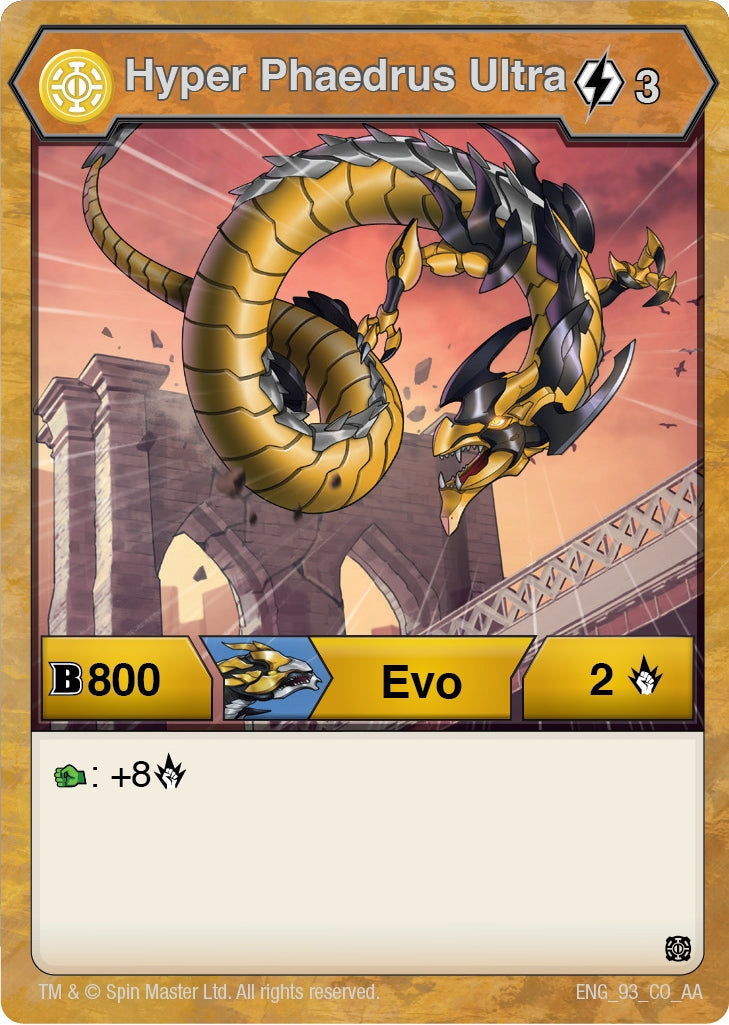 Hyper Phaedrus Ultra (93) (93) [AA] - Bakugan TCG Single