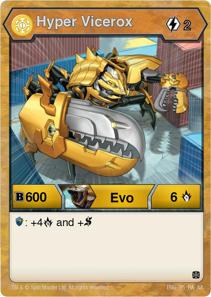Hyper Vicerox (95) [AA] - Bakugan TCG Single