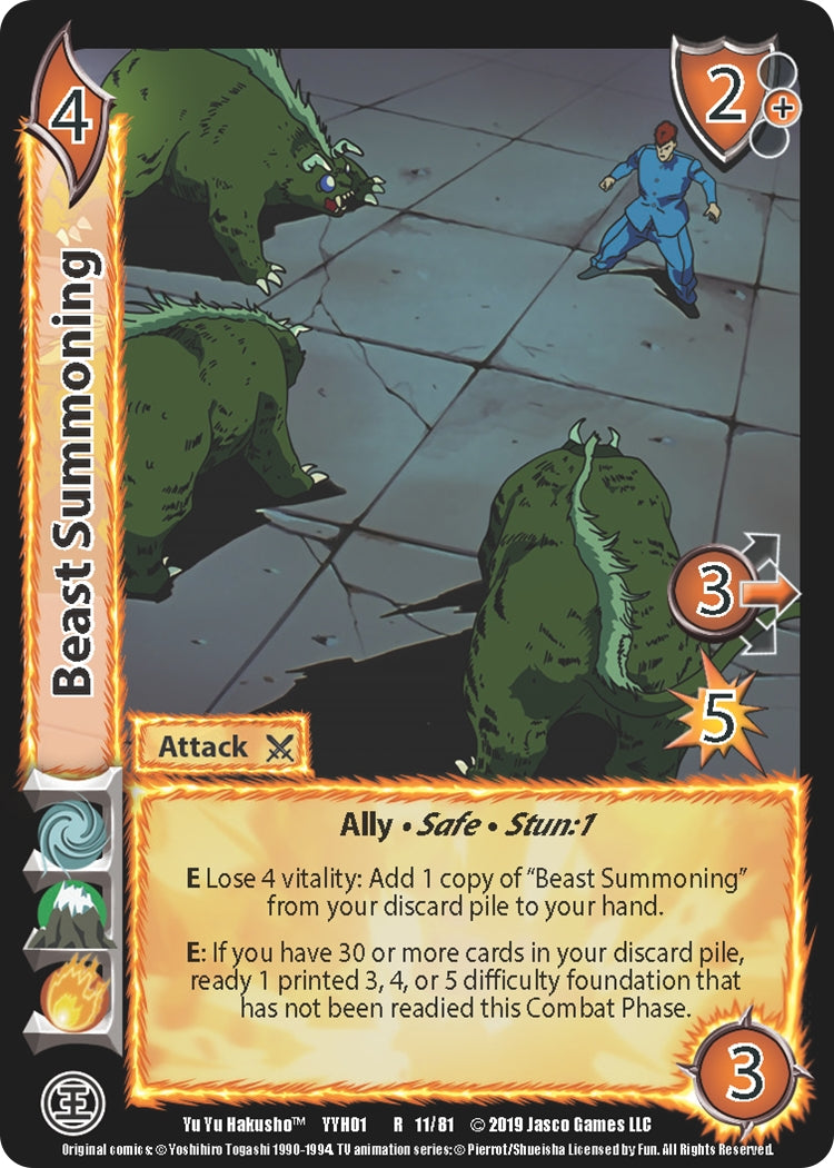 Beast Summoning (11) [YYH] - UniVersus Single