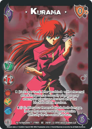 Kurama (28) [YYH] - UniVersus Single
