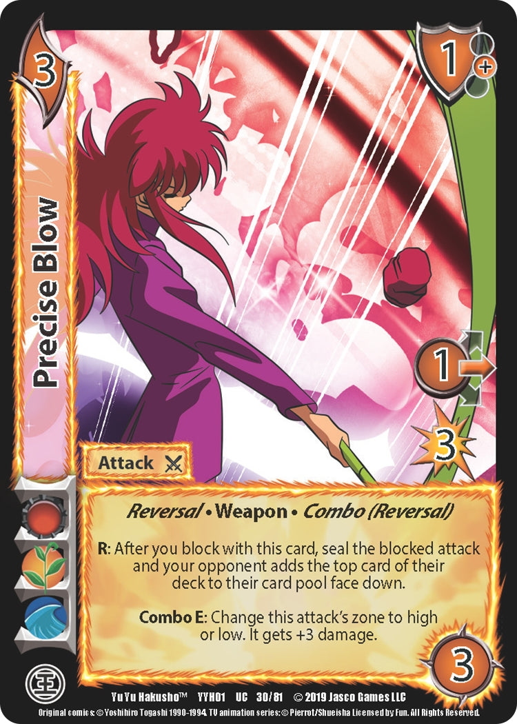 Precise Blow (30) [YYH] - UniVersus Single