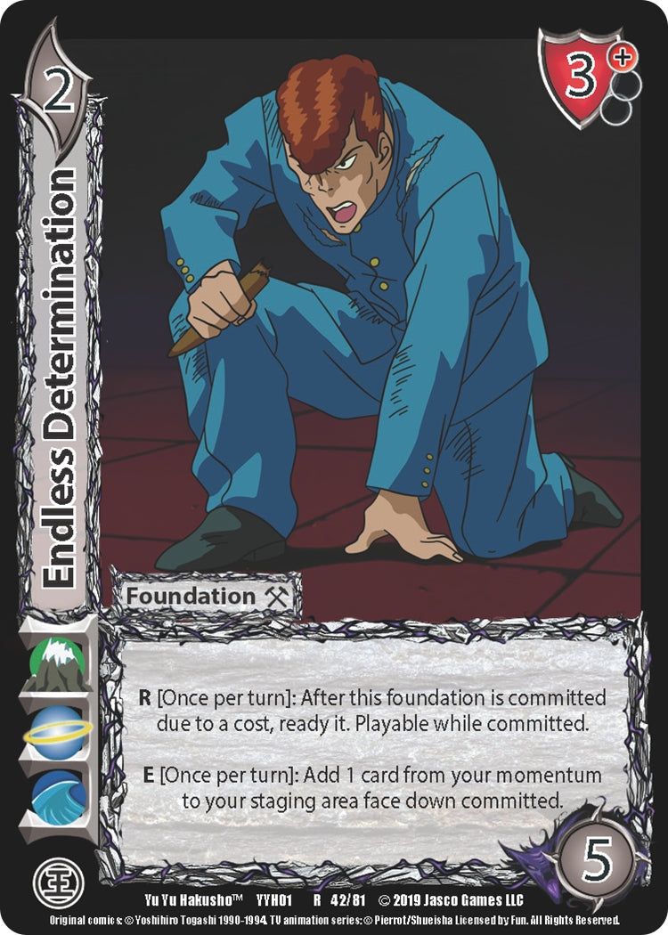 Endless Determination (42) [YYH] - UniVersus Single