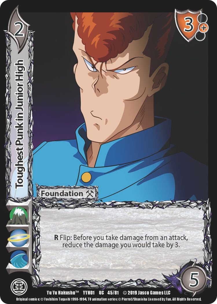 Toughest Punk in Junior High (45) [YYH] - UniVersus Single