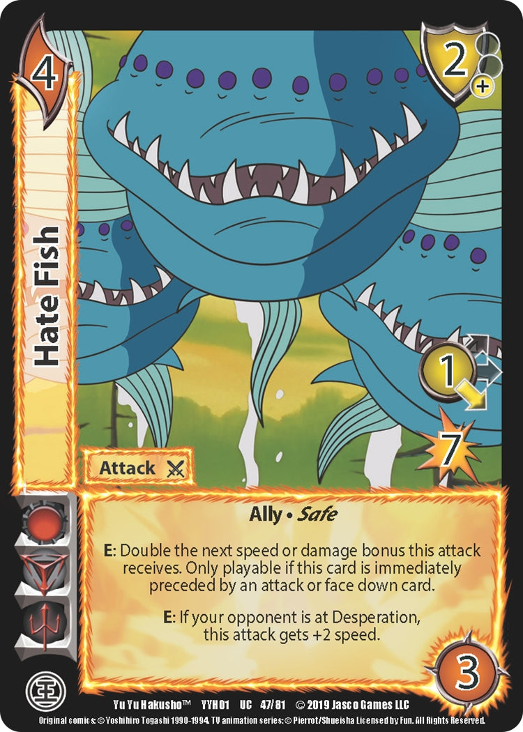 Hate Fish (47) [YYH] - UniVersus Single