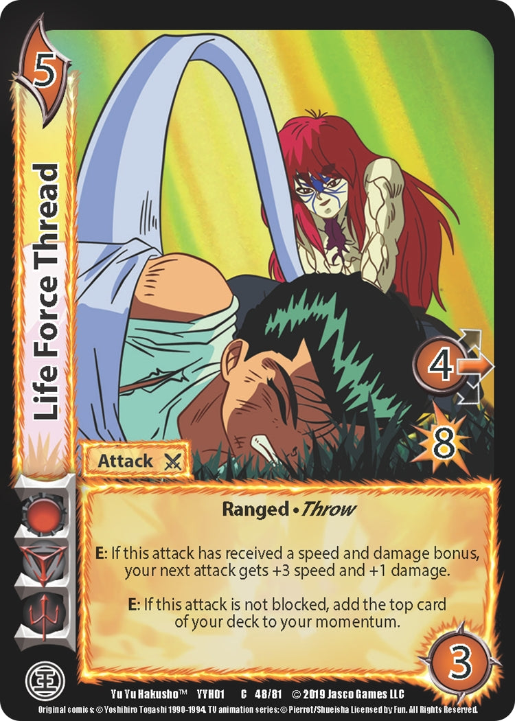 Life Force Thread (48) [YYH] - UniVersus Single