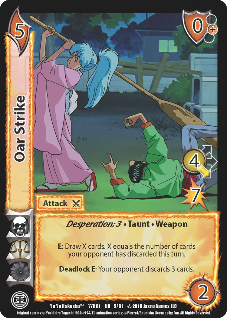 Oar Strike (5) [YYH] - UniVersus Single