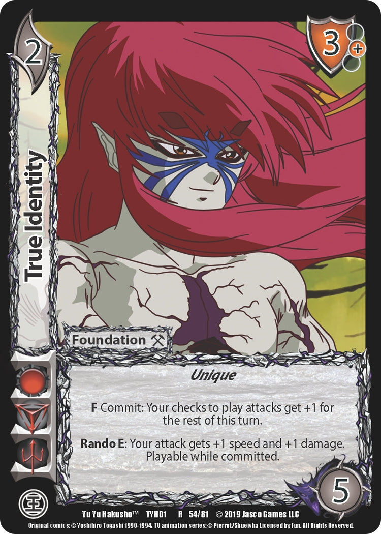 True Identity (54) [YYH] - UniVersus Single