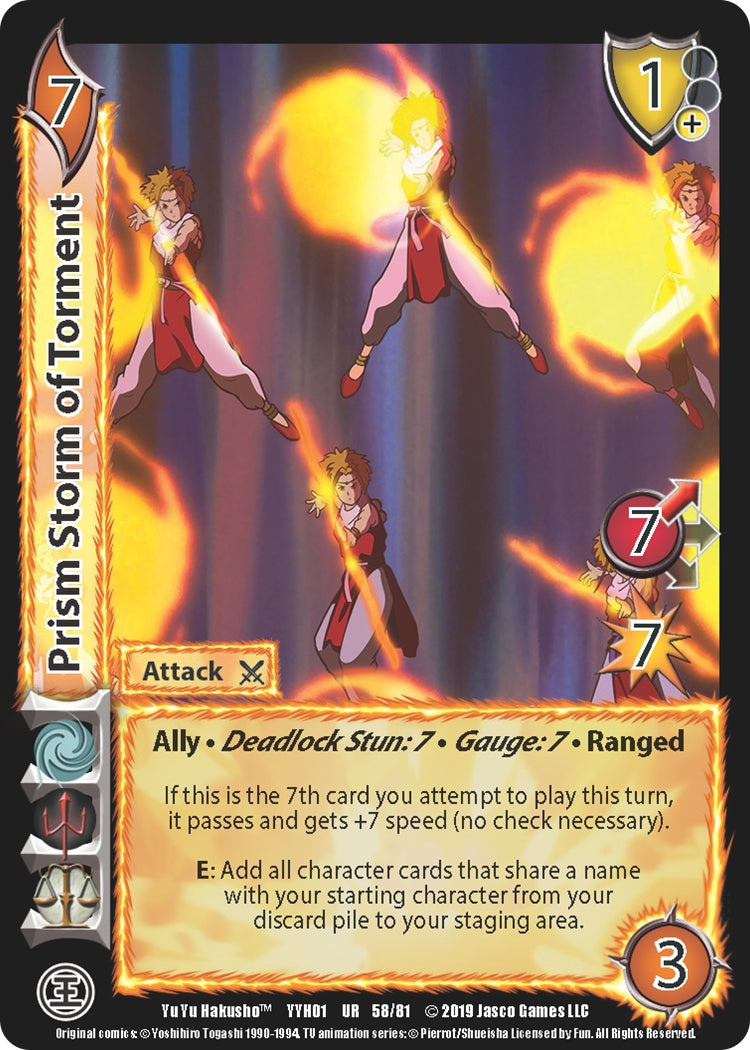 Prism Storm of Torment (58) [YYH] - UniVersus Single