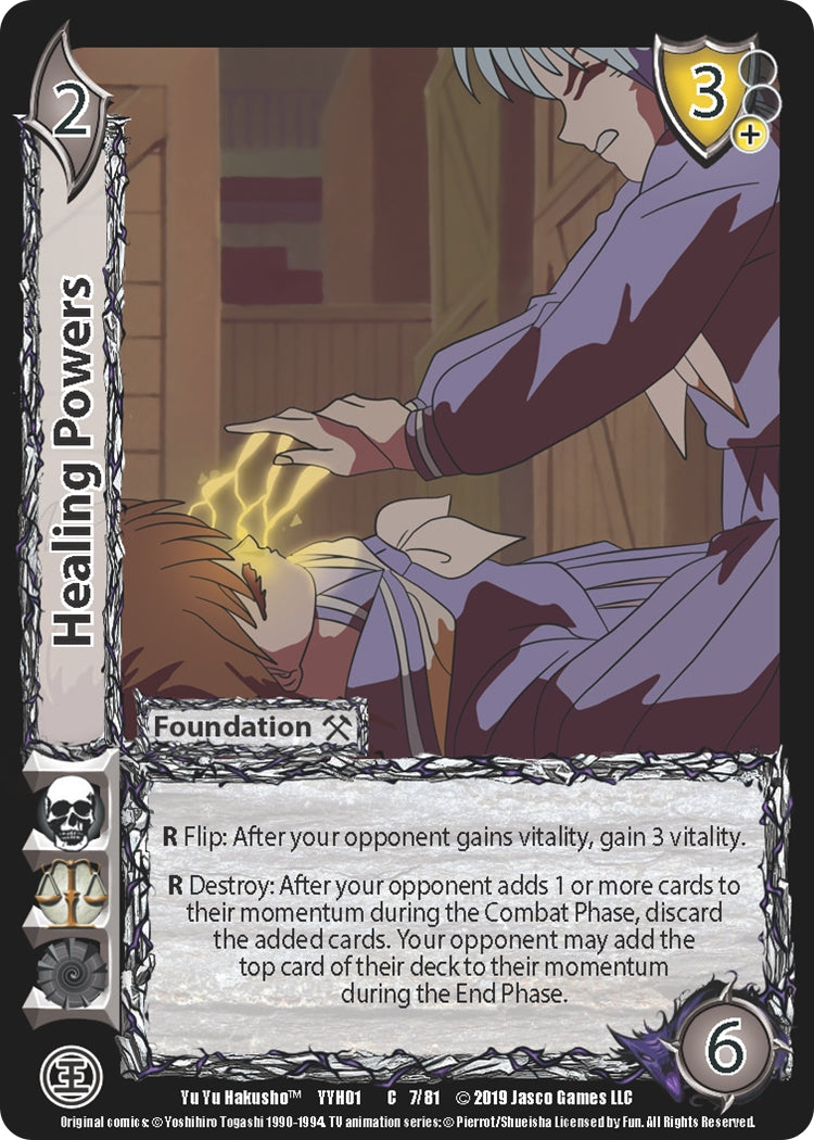 Healing Powers (7) [YYH] - UniVersus Single