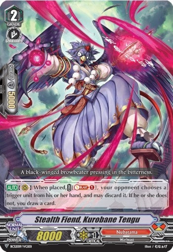 Stealth Fiend Kurobane Tengu (201901) [EVENT] - Cardfight Vanguard Single