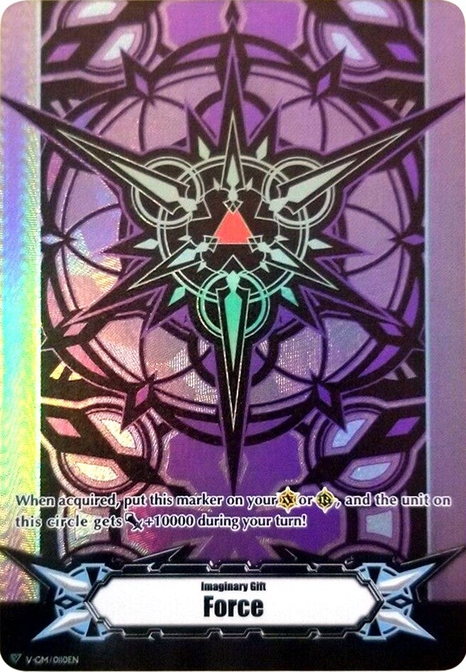 Imaginary Gift [Force] (Blaster Dark Themed Foil) (110) [V-GM] - Cardfight Vanguard Single
